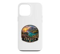 Custodia per iPhone 13 Pro Max Corsica Splendida bellezza dell'isola del Mediterraneo