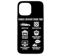 Custodia per iPhone 13 Pro Max Cose che faccio nel mio tempo libero Garage Car Guy Appassionati di auto