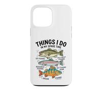 Custodia per iPhone 13 Pro Max Cose da pesca che faccio nel mio tempo libero