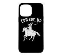 Custodia per iPhone 13 Pro Max Cowboy Up Design per i fan dei Rodeo e gli amanti del western