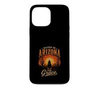 Custodia per iPhone 13 Pro Max Cresciuto in Arizona con Grazia Cowboy
