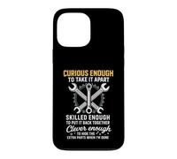 Custodia per iPhone 13 Pro Max Curious Enough To Take It Apart Hide Extra Parts Funny Quote