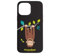 Custodia per iPhone 13 Pro Max Curious George Spring Hang Time Adventure