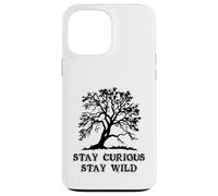 Custodia per iPhone 13 Pro Max Curious Stay Inspirationa Wild Tree Silhouette Nature Lover
