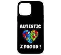 Custodia per iPhone 13 Pro Max Cute autism Awareness i'm autistic and proud