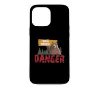 Custodia per iPhone 13 Pro Max Cute Bear Gifts - Danger I Am A Hugger - Bears Hug Gift