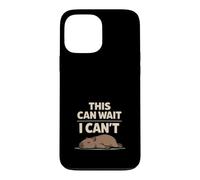 Custodia per iPhone 13 Pro Max Cute Capybara Stress Relief No Stress Chill Life Rilassante