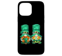 Custodia per iPhone 13 Pro Max Cute Shamrock And Horseshoe For St. Patricks Day Gnome Funny
