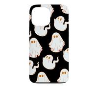 Custodia per iPhone 13 Pro Max Cute Spooky Ghost Pastel Goth Retro Groovy Halloween Black