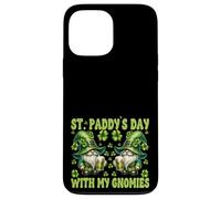 Custodia per iPhone 13 Pro Max Cute St Paddys Day Gnome Graphic For Hanging With My Gnomies
