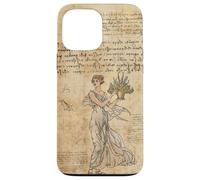Custodia per iPhone 13 Pro Max Cute Vintage Wild Flower Motif Antique Fairycore Aesthetic
