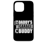 Custodia per iPhone 13 Pro Max Daddy's Garage Buddy, amante dell'auto, meccanico, garagista