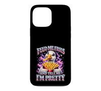 Custodia per iPhone 13 Pro Max Dammi patatine fritte e dimmi che sono una bella oca