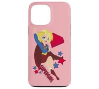 Custodia per iPhone 13 Pro Max DC Super Hero Girls Supergirl Stars