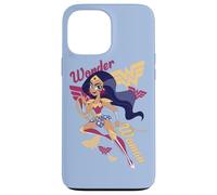 Custodia per iPhone 13 Pro Max DC Super Hero Girls Wonder Woman and Logos