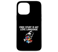 Custodia per iPhone 13 Pro Max Deals Hunter Free Stuff Is My Love Language