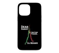Custodia per iPhone 13 Pro Max Dear Market One Pump Please I'll Behave Funny Trading Design