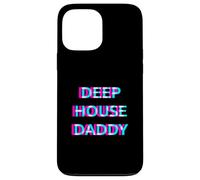 Custodia per iPhone 13 Pro Max Deep House Daddy EDM Electro Music Festival Dad Father Rave
