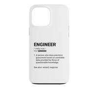 Custodia per iPhone 13 Pro Max Definizione Ingegnere Divertente Sarcastico STEM Nerd Scienza Matematica