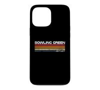 Custodia per iPhone 13 Pro Max Design a righe vintage Kentucky verde bowling