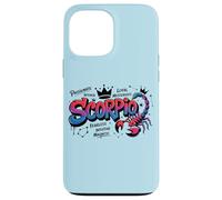 Custodia per iPhone 13 Pro Max Design Colorato per Amanti dello Scorpione