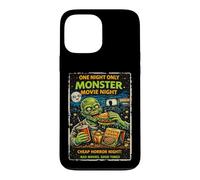 Custodia per iPhone 13 Pro Max Design Film Horror Retro Mostro Terrore Cinema Drive-In