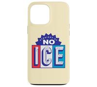 Custodia per iPhone 13 Pro Max Design grafico di protesta della parodia di Straight Up No ICE Drink Order