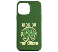 Custodia per iPhone 13 Pro Max Dibs on the Ginger St Patrick's Shamrock Donne Ragazze