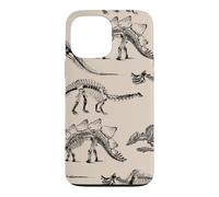 Custodia per iPhone 13 Pro Max Dinosaur Bones Prehistoric Animal Fossilized