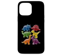 Custodia per iPhone 13 Pro Max Dinosauri gommosi - caramelle dolci colorate