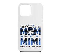 Custodia per iPhone 13 Pro Max Dio mi ha regalato tittles mamma e mimi nonna Festa della mamma