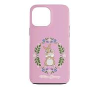 Custodia per iPhone 13 Pro Max Disney Bambi Miss Bunny Floral Coquette Style Matching