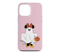 Custodia per iPhone 13 Pro Max Disney Halloween Minnie Mouse Ghost Costume Trick-or-Treat