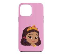 Custodia per iPhone 13 Pro Max Disney Jr. Sofia the First Princess Layla Big Face Costume