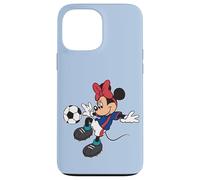 Custodia per iPhone 13 Pro Max Disney Sports Minnie Mouse Soccer Team Player Football