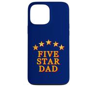 Custodia per iPhone 13 Pro Max Divertente festa del papà a cinque stelle