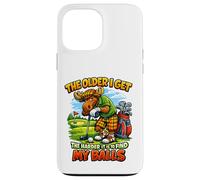 Custodia per iPhone 13 Pro Max Divertente Golf Moose The Older I Get Gag Moose