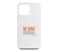 Custodia per iPhone 13 Pro Max Divertente Nostalgico Be Kind Rewind VHS