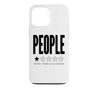 Custodia per iPhone 13 Pro Max Divertente recensione di 1 Star People Terribile non lo consiglierei