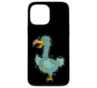 Custodia per iPhone 13 Pro Max Dodo Uccello con occhiali e libro