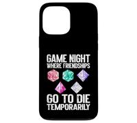 Custodia per iPhone 13 Pro Max Dove le amicizie muoiono temporaneamente Game Night