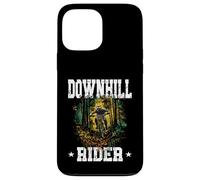 Custodia per iPhone 13 Pro Max DOWNHILL RIDER Mountain Bike Sentieri più difficili Salta e Linea