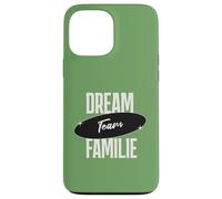 Custodia per iPhone 13 Pro Max Dream Team Famiglia divertente con scritta in lingua tedesca