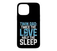 Custodia per iPhone 13 Pro Max Due volte l'amore metà del sonno Twin Dad