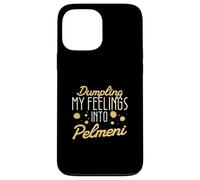 Custodia per iPhone 13 Pro Max Dumpling I miei sentimenti in Pelmeni Per Russo Dumpling Lover