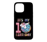 Custodia per iPhone 13 Pro Max È il mio decimo compleanno Ragazze di 10 anni Dab Unicorn & Donut