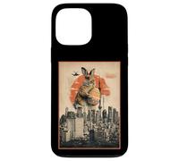 Custodia per iPhone 13 Pro Max Easter Bunny Funny Japanese Kaiju Egg Hunt Joke