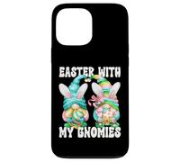Custodia per iPhone 13 Pro Max Easter With My Gnomies Graphic For Family Bunny Ears Gnome