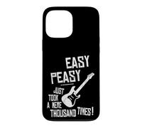 Custodia per iPhone 13 Pro Max Easy-Peasy Mille volte praticare la chitarra elettrica