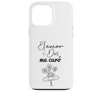 Custodia per iPhone 13 Pro Max El amor de Dios me curó.